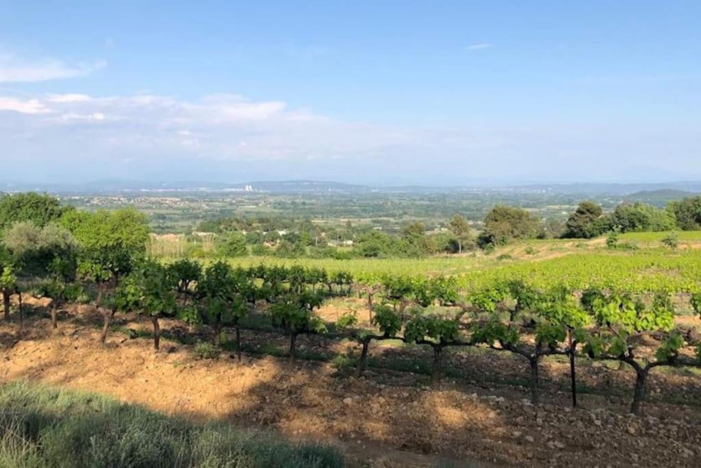 Appartement Tout Equipe En Rez-De-Jardin Entre Gard Et Ardeche Saint-Julien-de-Peyrolas ภายนอก รูปภาพ